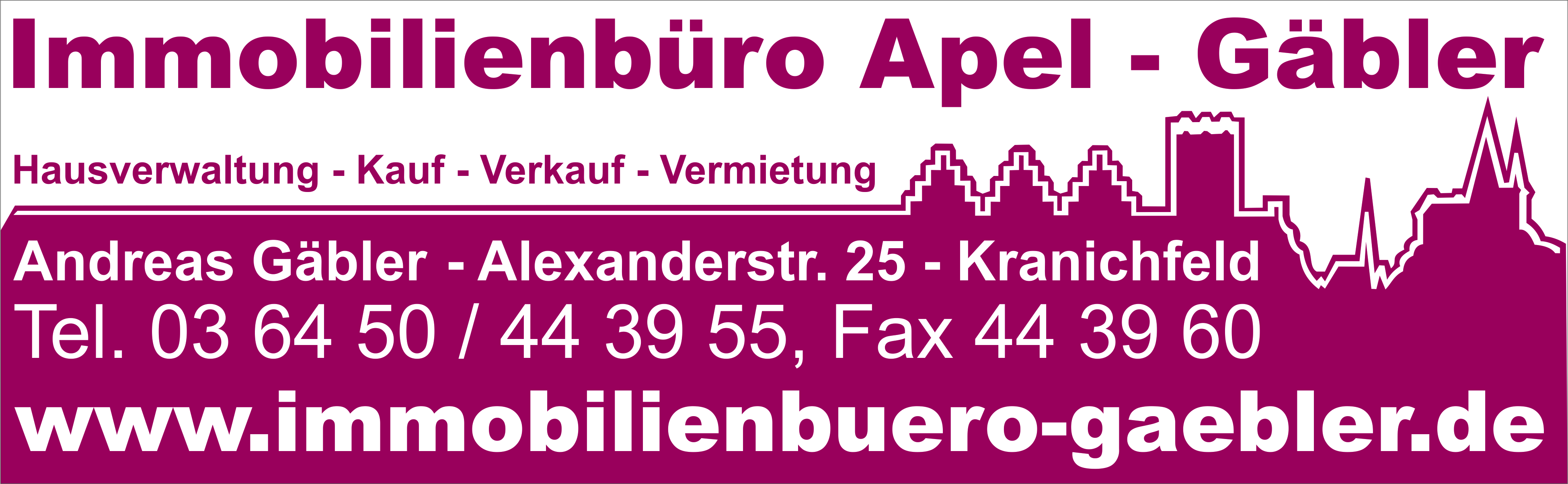 Immobilien-Büro Apel-Gäbler
